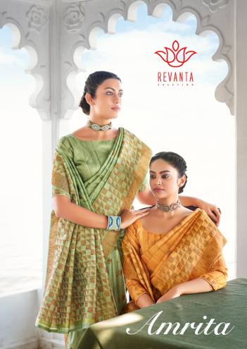 Amrita By Revanta Tradition Style Handloom Silk Saree Collection